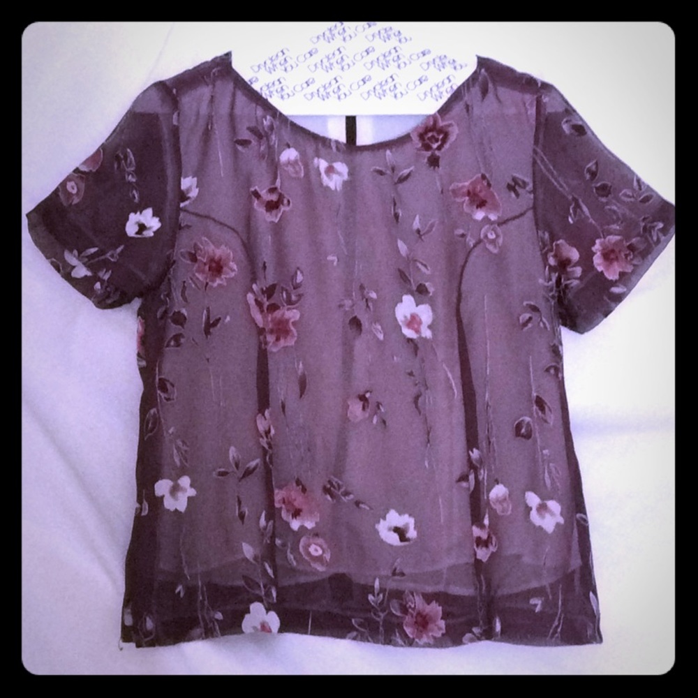 Small Purple top